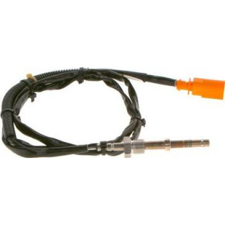 Sensor, Abgastemperatur VW AMAROK (S1B, S6B, S7B), Tragrahmen, 09.2011 - BOSCH 0 986 259 037