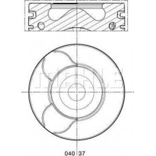 Piston 85 with rings VOLVO C30 C70 II S40 I S40 II S80 II V50 V70 III CITROEN C4 C4 GRAND PICASSO I C4 I C4 PICASSO I C5 C PEUGEOT 307 Estate (3E), Tourism, 03.2002 - 12.2009 MAHLE 040 37 00