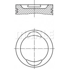 Pistone 708 STD FIAT BRAVA BRAVO AI DOBLO DOBLO MINIVAN MAREA PALIO PANDA PANDA-HATCHBACK PUNTO PUNTO-HATCHBACK SIE FIAT PANDA II (169_), Hatchback Van, 03.2004 - MAHLE 009 41 00