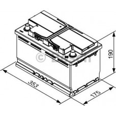 Bateria de partida MERCEDES-BENZ SPRINTER 4-t (904), Ônibus, 02.1996 - 05.2006 BOSCH 0 092 T30 130