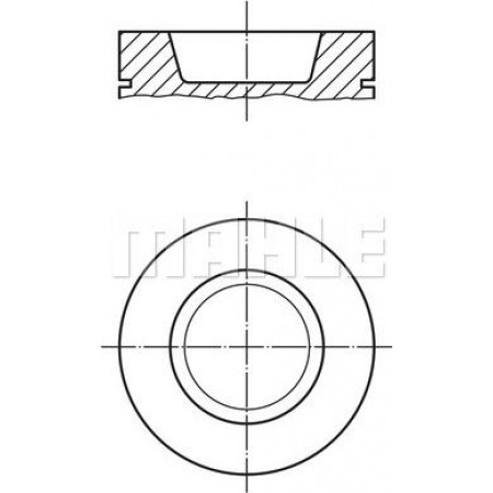 Diâmetro do pistão 128mm MAN MAHLE 229 49 00