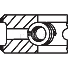 Piston ring set 84 STD 25-2-3 EN Piston ring set BMW 3 E46 3 E90 3 E91 3 E92 3 E93 5 E60 5 E61 7 E65 E66 E67 BMW 5 - V (E60), Sedan, 12.2001 - 03.2010 MAHLE 083 21 N0