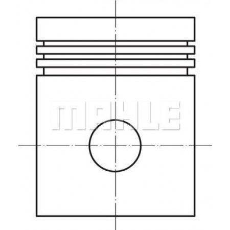 Se adapta al pistón 79 STD. OPEL ASTRA G ASTRA G CLASSIC ASTRA G-KOMBI COMBO TOUR COMBO-MINIVAN CORSA C MERIVA A VECTRA B VECTR OPEL COMBO (COMBO-C), caja/MPV, 10,2001 - MAHLE 012 12 00