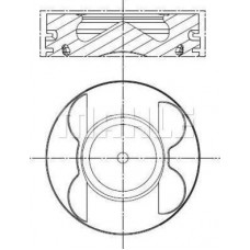 Pistone 8351 MERCEDES G W461 SPRINTER 35-T B906 SPRINTER 3-T B906 SPRINTER 46-T B906 SPRINTER 5-T B906 VIANO W639 VITO W639 MERCEDES-BENZ SPRINTER 3-t (906), Telaio di supporto, 06.2006 - MAHLE 001 PI 00107 002