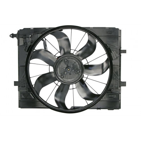 Elektromotorventilator. Radiatorventilator met behuizing past. MERCEDES E A238 E ALL-TERRAIN S213 E C238 E T-MODEL S213 MERCEDES-BENZ GLC (C253), Compartiment, 06.2016 - BOSCH 0 130 707 548