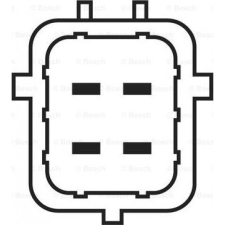 Sonda lambda El cable de la sonda lambda número 4 se adapta a 878 mm. AUDI A3 CHRYSLER VOYAGER IV CITROEN BERLINGO-MINIVAN DAEWOO LANOS MA FIAT BRAVO I (182_), Hatchback, 10.1995 - 10.2001 BOSCH 0 258 005 249