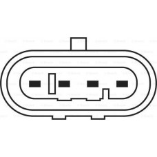 Lambda sensor FIAT IDEA (350_), Van, 12.2003 - BOSCH 0 258 006 731