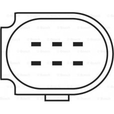 Lambdasonde Lambdasonde draad nummer 5 1220mm past. AUDI A3 A4 B7 A6 C6 BENTLEY CONTINENTAL CONTINENTAL FLYING SPUR SEA VW PASSAT (A32, A33), Sedan, 01.2011 - BOSCH 0 258 017 180