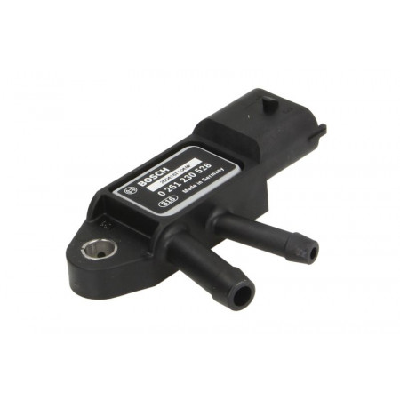 Sensor. pressão dos gases de escape Número de pinos do sensor de pressão da fumaça de escape. 3 ajustes. VOLVO S60 III S90 II V40 V60 I ​​​​VOLVO XC40 (536), Crossover, 10.2017 - BOSCH 0 261 230 600