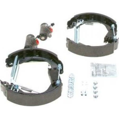 Brake shoe set CHEVROLET SPARK III (M300), Hatchback, 12.2009 - BOSCH 0 204 114 699