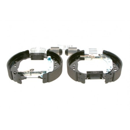 Brake shoe set Brake drum set brake shoe cylinder springs fit. RENAULT TWINGO III SMART FORFOUR 0.9-Electric 07.14- SMART FORFOUR (453), Hatchback, 07.2014 - BOSCH 0 204 114 693