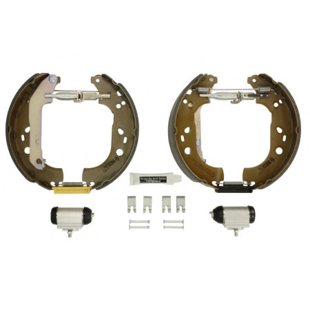 Brake shoe set Brake drum set brake shoe cylinder springs fit. FORD TOURNEO CONNECT TRANSIT CONNECT 1.8-1.8D 06.02-12.13 FORD TOURNEO CONNECT (TOURNEO CONNECT/PJ2 ​​/ PJ), Van, 06.2002 - 12.2013 BOSCH 0 204 114 661
