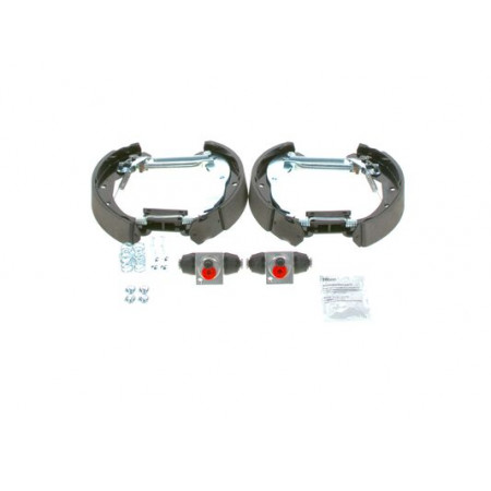 Conjunto de sapatas de freio Conjunto de tambor de freio As molas do cilindro da sapata de freio se encaixam. OPEL ASTRA G ASTRA G CLASSIC ASTRA G-KOMBI COMBO TOUR COM OPEL ASTRA G (T98), Touring, 02.1998 - 07.2004 BOSCH 0 204 114 633