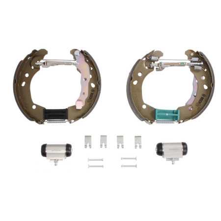 Set saboti frana Set tambur frana sabot cilindru arcuri se potriveste. NISSAN MICRA CC III MICRA III NOTE RENAULT CLIO III CLIO RENAULT CLIO III Grandtour (KR0/1_), Turism, 02.2008 - BOSCH 0 204 114 626