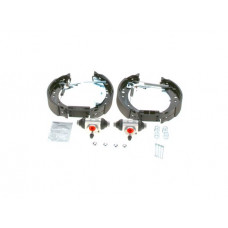 Set ganasce freno Set tamburo freno, molle cilindro ganasce freno adatte. RENAULT CLIO II CLIO II-HATCHBACK TWINGO II 1.2-1.5D 06.0 RENAULT TWINGO II (CN0_), Hatchback, 03.2007 - BOSCH 0 204 114 675