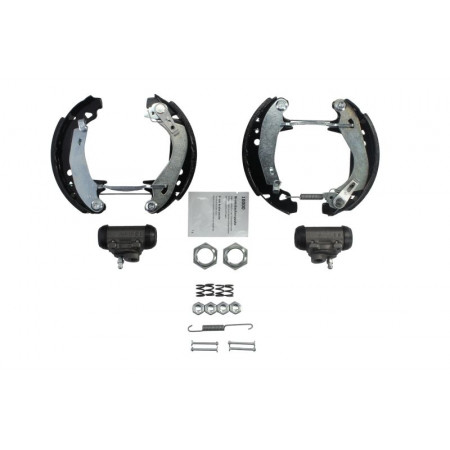 Brake shoe set Brake drum set brake shoe cylinder springs fit. CITROEN AX SAXO PEUGEOT 106 I 106 I-HATCHBACK 106 II 106 CITROEN SAXO (S0, S1), Hatchback, 02.1996 - 04.2004 BOSCH 0 204 114 028