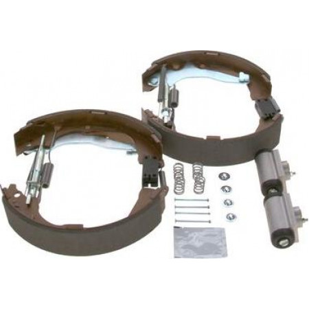 Jeu de mâchoires de frein VW AMAROK (S1B, S6B, S7B), Cadre support, 09.2011 - BOSCH 0 204 114 709