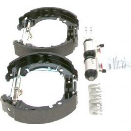 Set saboti frana FORD FIESTA VII (HJ, HF), Hatchback, 05.2017 - BOSCH 0 204 114 707