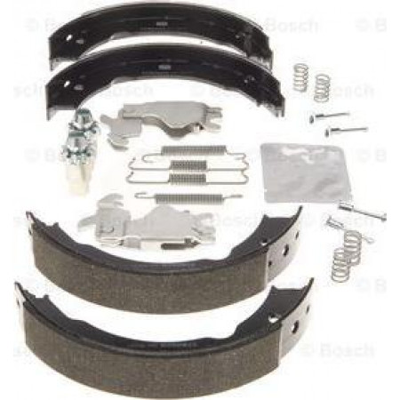 Satz Bremsbacken, Handbremse PEUGEOT 406 Kombi (8E/F), Touring, 10.1996 - 10.2004 BOSCH 0 204 113 825