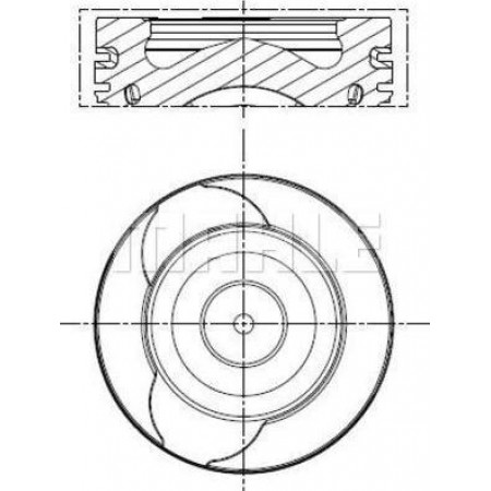 Piston 765 fits. MERCEDES A W176 B SPORTS TOURER W246 W242 CITAN MIXTO DOUBLE CABIN CITAN MPV CITAN-MINIVAN W415 CLA C117 CLA SH MERCEDES-BENZ B-CLASS (W246, W242), Hatchback, 10.2011 - 12.2018 MAHLE 021 PI 00128 002