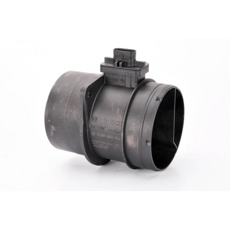 Air flow sensor Air flowmeter 4 pin module fits. MAN TGE AUDI A1 A3 A4 ALLROAD B8 A4 ALLROAD B9 A4 B8 A4 B9 A5 A6 C7 A6 C8 Q2 Q VW TRANSPORTER V (7JD, 7JE, 7JL, 7JY, 7JZ, 7FD), Support frame, 04.2003 - 08.2015 BOSCH 0 281 002 956