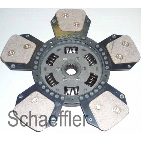 Disco frizione in ceramica 330mm 5 MASSEY FERGUSON 300 4000 1004-4-AT4.236 01.86-12.03 LUK 333 0138 10