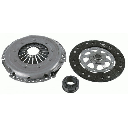 Clutch kit Clutch kit with bearing 228mm AUDI A4 B5 A4 B6 A4 B7 A6 C4 A6 C5 CABRIOLET B3 SEAT EXEO EXEO ST SKODA SUPERB I VW PASSAT B5 PASSAT B5.5 1.6/1.8/2.0 11.94-09.10 SACHS 3000 951 210