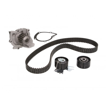 Ensemble de pompe à eau de courroie de distribution L'ensemble de courroie de distribution de tendeur de pompe à eau convient. DS DS 5 CITROEN C4 GRAND PICASSO PEUGEOT 508 SW I (8E_), Touring, 11.2010 - 12.2018 BOSCH 1 987 946 497