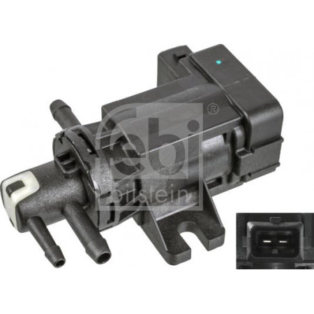 Convertisseur de pression Soupape de commande électropneumatique AUDI A2 A3 A4 B5 FORD GALAXY I GALAXY MK I SEAT ALHAMBRA A VW TRANSPORTER IV (70XD), Cadre support, 07.1990 - 04.2003 Febi Bilstein 173545