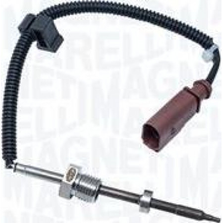 Sensor. exhaust gas temperature Exhaust temperature sensor before DPF AUDI A6 ALLROAD C7 A6 C7 A7 A8 D4 Q5 AUDI A6 Avant (4G5, 4GD, C7), Tourism, 05.2011 - 09.2018 Magneti Marelli 172000469010