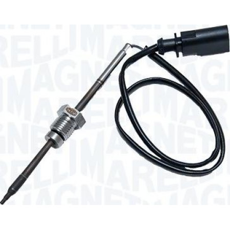 Sensor. exhaust gas temperature Exhaust temperature sensor before DPF AUDI A6 ALLROAD C6 A6 C6 2.7D-3.0D 0 AUDI A6 Avant III (4F5, C6), Tourism, 11.2004 - 08.2011 Magneti Marelli 172000271010