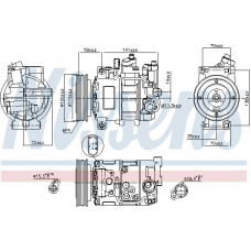 Compressor. air conditioning Air-conditioning compressor fits. AUDI A6 ALLROAD C7 A6 C6 A6 C7 A7 2.4-3.2 05.04-09.18 AUDI A6/S6 IV (4G2, 4GC, C7), Sedan, 11.2010 - 09.2018 Nissens 89111