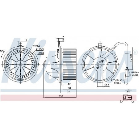 Fan. passenger compartment The air blower fits. AUDI 80 B3 80 B4 90 B3 A4 B5 CABRIOLET B3 COUPE B3 VW CALIFORNIA T4 CAMPER AUDI 80 Avant V (8C5, B4), Touring, 09.1991 - 01.1996 Nissens 87068
