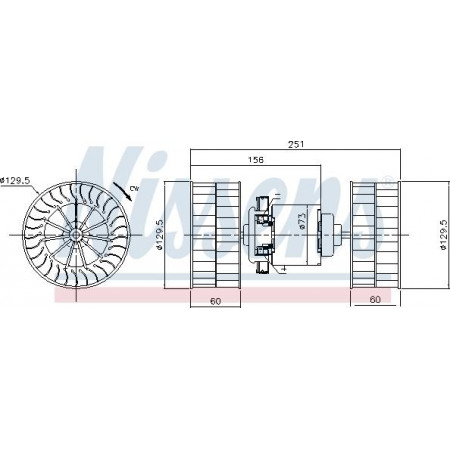 Lüfter. Fahrgastraum. Luftgebläsemotor 24V mit Lüftern passt. MAN F90 F90 UNTERFLUR L2000 M 2000 L M 2000 M M90 VOLVO FH12 FH16 FM MAN F90 Unterflur, Tragrahmen, 06.1986 - 09.1996 Nissens 87190