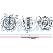 Fan. passagiersruimte. De luchtblazer past er in. MERCEDES C T-MODEL S202 C W202 CLK A208 CLK C208 SLK R170 1.8-5.4 03.93-04. MERCEDES-BENZ CLK (A208), Cabriolet, 03.1998 - 03.2002 Nissens 87152