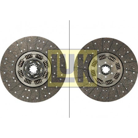 Le disque d'embrayage organique de 400 mm s'adapte. IVECO EUROSTAR EUROTECH MH EUROTECH MP EUROTECH MT EUROTRAKKER STRALIS I TRAKKER I MA IVECO EUROTECH MH, 01.1998 - LUK 340 0028 11