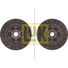 Organic clutch disc 430mm fits. DAF 75 CF 85 85 CF 95 95 XF CF CF 85 XF 95 IVECO MAGELYS MAN TGX I ​​BOVA MAGIQ 1DB2022 DAF XF 95 (< TE95XF), 01.2002 - 12.2006 LUK 343 0204 10