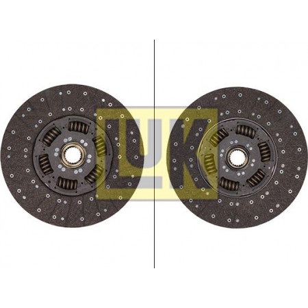 Biologische koppelingsplaat 430 mm past. SCANIA 2 3 4 DC11.01-DTC11.02 05.80-09.04 SCANIA 3 - serie (YS2-3.SEERIA/RH4X2), 05.1987 - 12.1998 LUK 343 0210 10