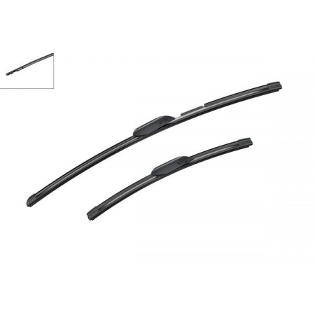 Wisserblad naadloos 2 stuks 650-425mm past. BMW 1 F40 2 GRAN COUPE F44 07.19- BMW 2 Gran (F44), Coupé, 11.2019 - BOSCH 3 397 014 818