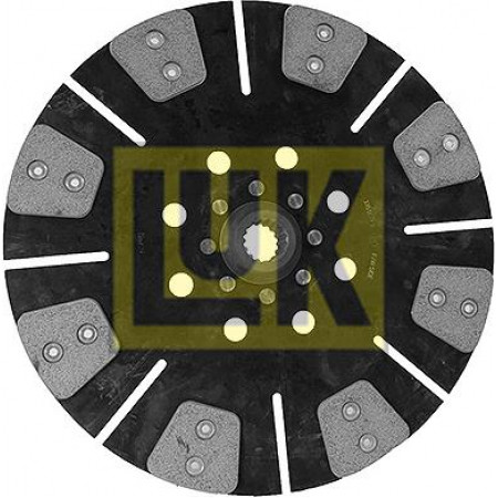 Disque d'embrayage en céramique 350 mm 8 tailles. CASE IH 1000 D-358-DT-402 01.79-12.96 LUK 335 0079 11