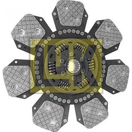 Disque d'embrayage en céramique 350 mm 7 tailles. RENAULT 100 XX-14 XX-54 D227-6-TD226-6-TD228-6 LUK 335 0193 10