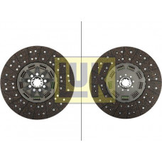 Er past een organische koppelingsplaat van 350 mm op. MERCEDES LK-LN2 MK NG NEOPLAN JETLINER D0826LOH02-OM401.984 08.73-12.98 MERCEDES-BENZ LK/LN2 (814L), 01.1984 - 12.2011 LUK 335 0103 16