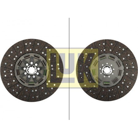Le disque d'embrayage organique de 350 mm s'adapte. MERCEDES LK-LN2 MK NG NEOPLAN JETLINER D0826LOH02-OM401.984 08.73-12.98 MERCEDES-BENZ NG, 08.1973 - 03.1998 LUK 335 0103 16