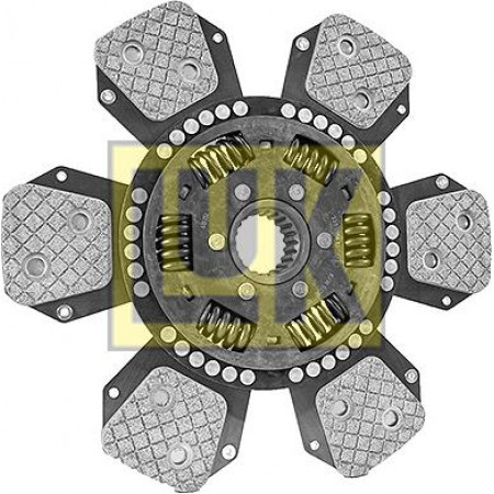 Disque d'embrayage en céramique 348 mm 6 modèles. HUERLIMANN ELITE XT LAMBORGHINI FORMULA PREMIUM R SAME ANTARES ANTARES II ARGENT 1 LUK 335 0186 10