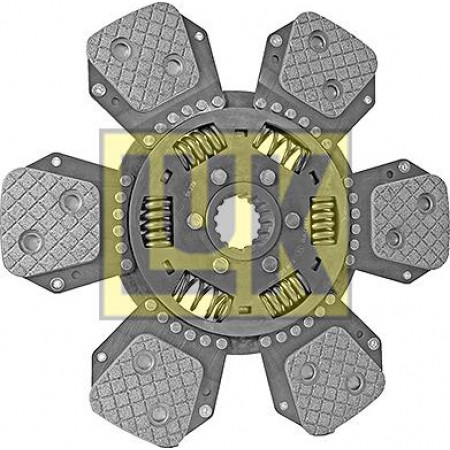 Disque d'embrayage en céramique 348 mm 6 modèles. CASE IH MAXXUM MXU NEW HOLLAND T6000 TSA NEF-NEF6F4GE0604A LUK 335 0318 10