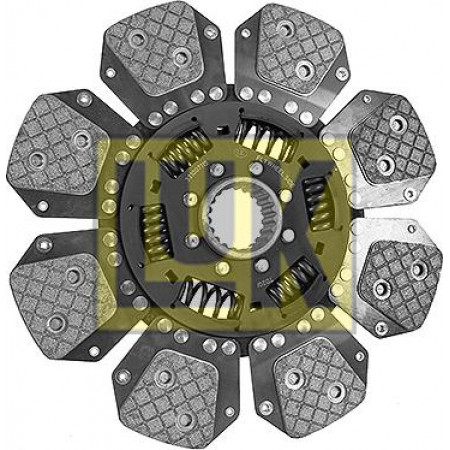 Disque d'embrayage en céramique 310 mm 8 tailles. DEUTZ FAHR DX F4L912-F6L912 01.83-12.90 LUK 331 0071 15