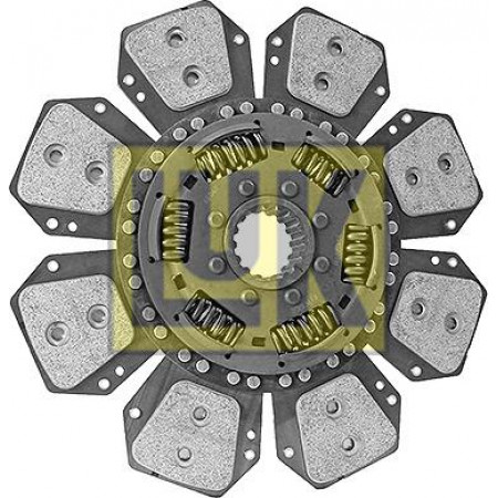 Disque d'embrayage 310mm 8 tailles. CASE IH FARMALL JX JXU CASE-STEYR 4000 NEW HOLLAND T5000 TD TD5000 8045.25.381-NEF4F4GE0454 LUK 331 0289 11