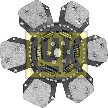 Disco frizione in ceramica 327mm 6 inserimenti. JOHN DEERE 2000 3000 6359T-6359TL007 01.86-12.97 LUK 333 0044 10