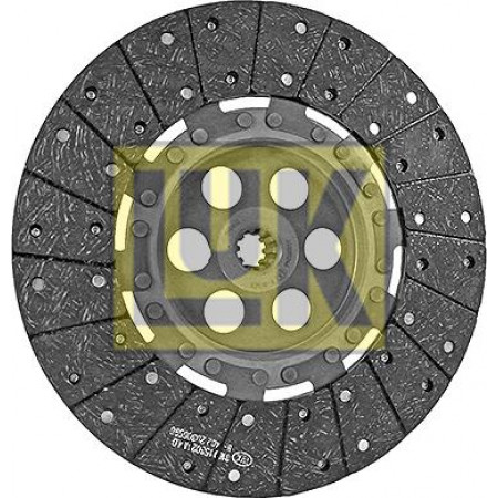Organische Kupplungsscheibe mit 330 mm Vollprofil passt. MASSEY FERGUSON 1000 200 500 600 4.318-AT4.236 01.73-12.95 LUK 333 0052 46