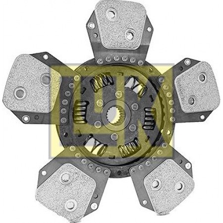 Ceramic clutch disc 330mm 5 fits. MASSEY FERGUSON 300 4000 1004-4-AT4.236 01.86-12.03 LUK 333 0138 10